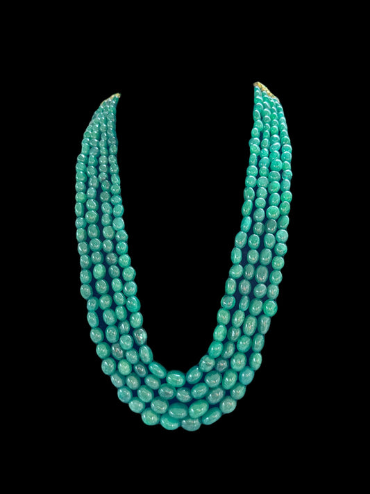 DNS48 Emerald beads mala ( SHIPS IN 4 WEEKS )