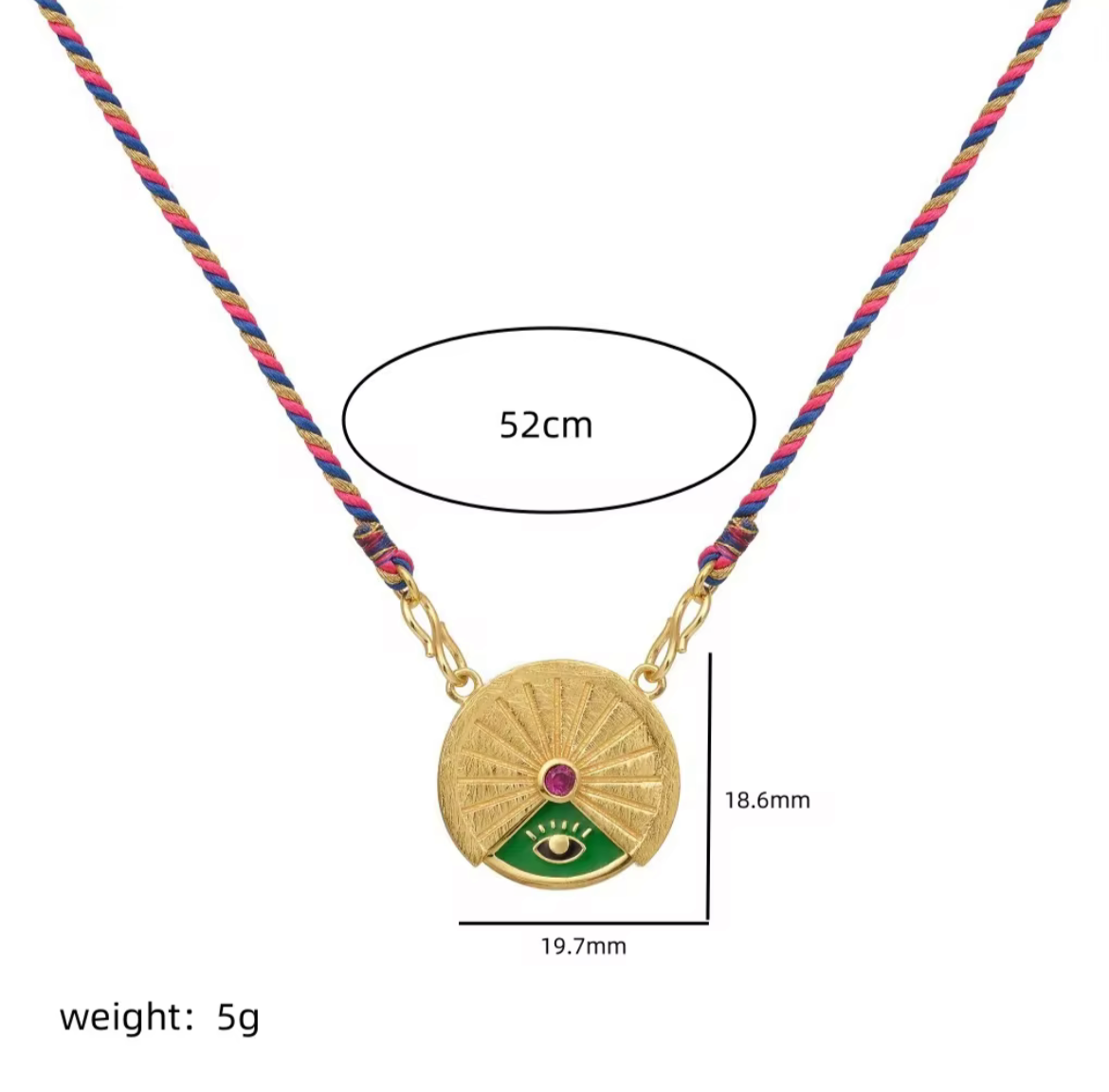 Symbolic Cord Necklace