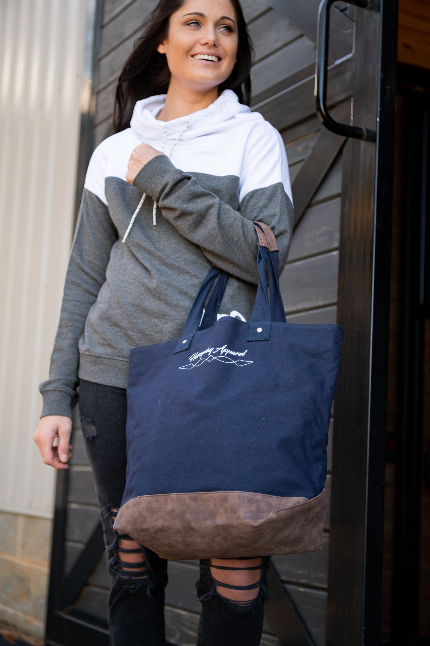 Fancy Stitch Carry All Tote