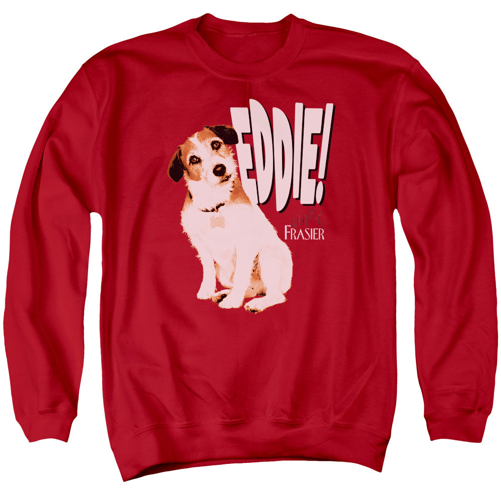 Frasier Eddie Mens Crewneck Sweatshirt Red