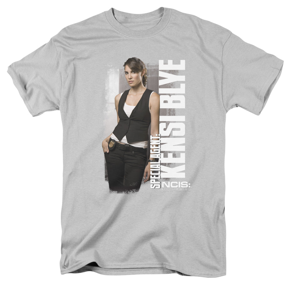 Ncis La Kensi Mens T Shirt Silver Officially Licensed
