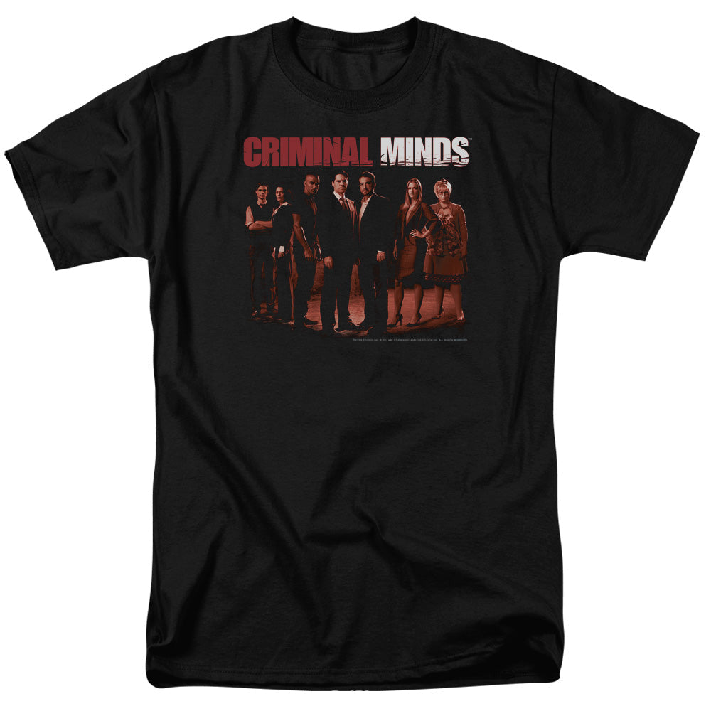 Criminal Minds The Crew Mens T Shirt Black Officially Licensed