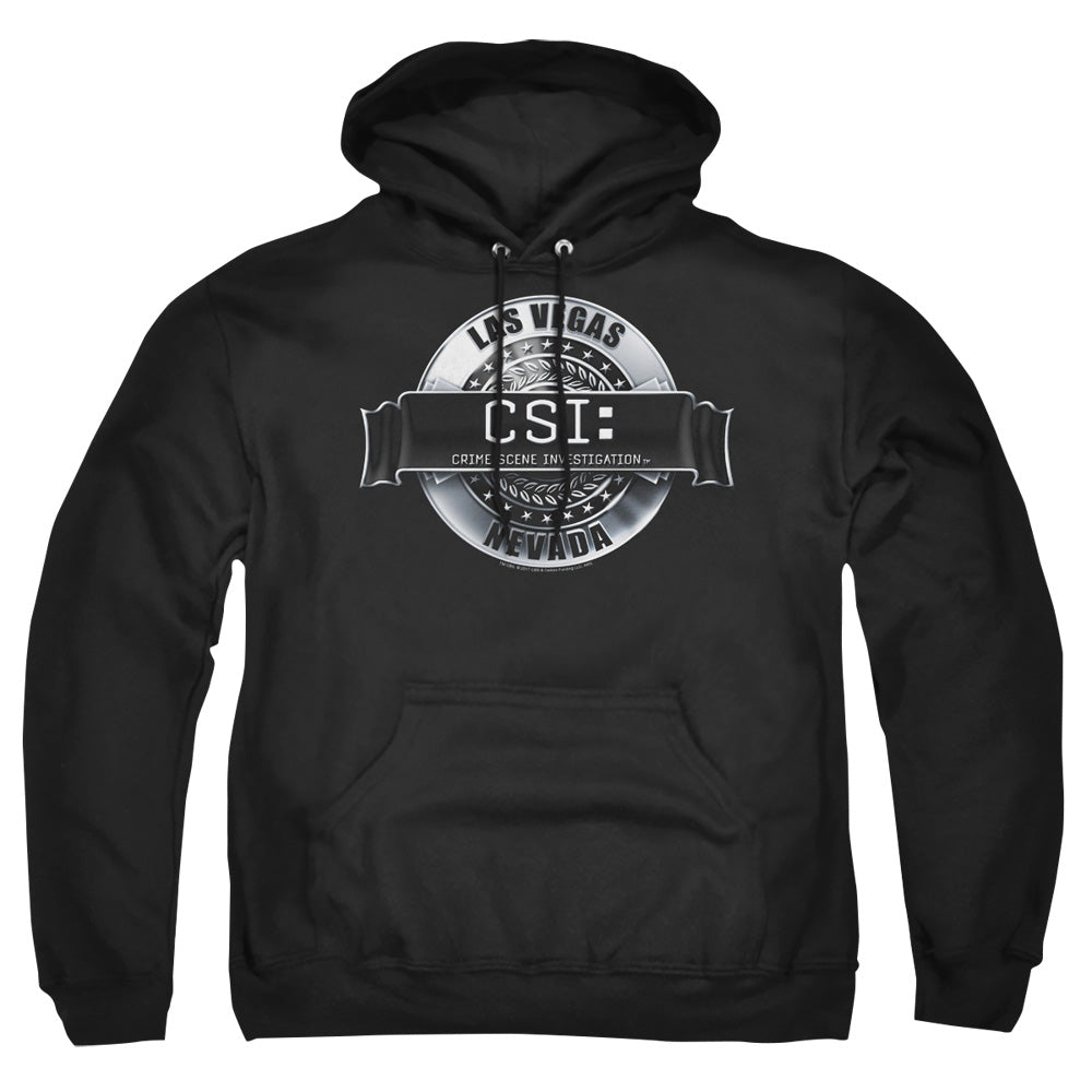 Csi Rendered Logo Mens Hoodie Black Officially Licensed