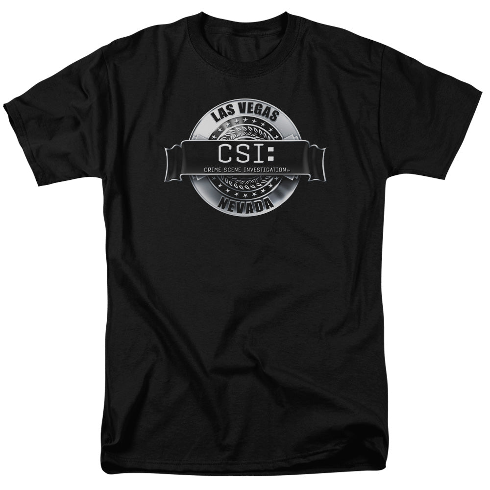Csi Rendered Logo Mens T Shirt Black Officially Licensed