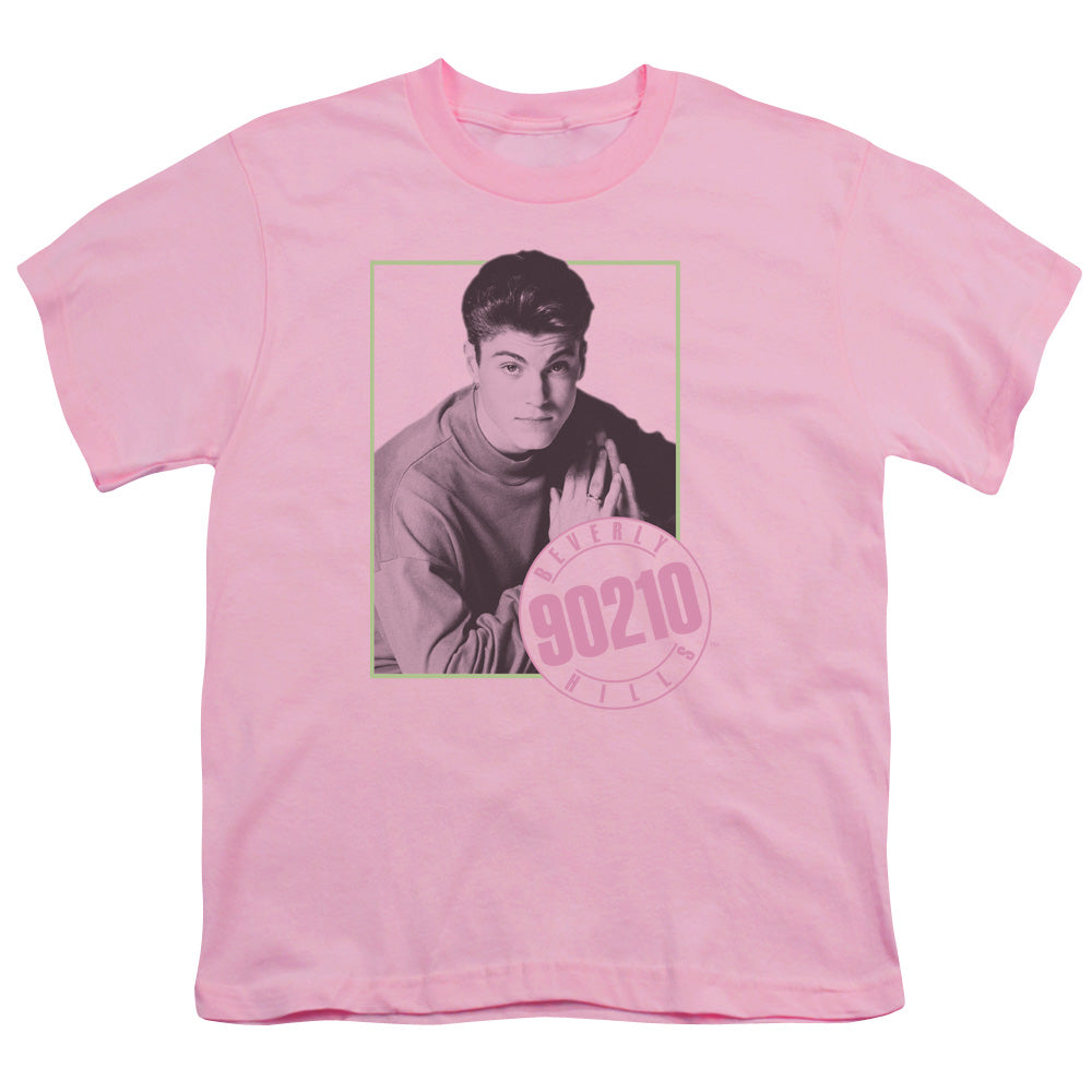 90210 David Kids Youth T Shirt Pink Officially Licensed