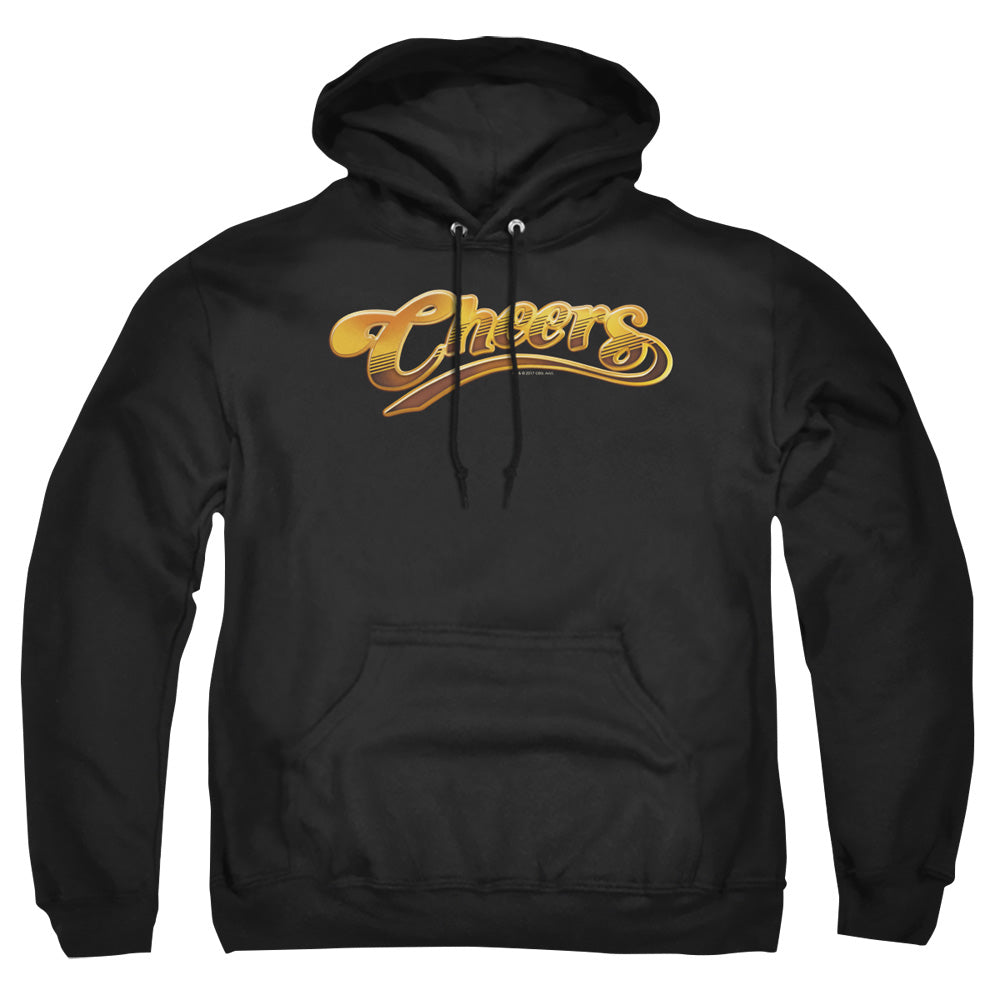 Cheers Cheers Logo Mens Hoodie Black Officially Licensed