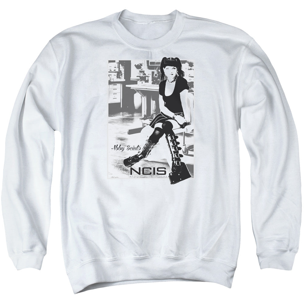 Ncis Relax Mens Crewneck Sweatshirt White Officially Licensed