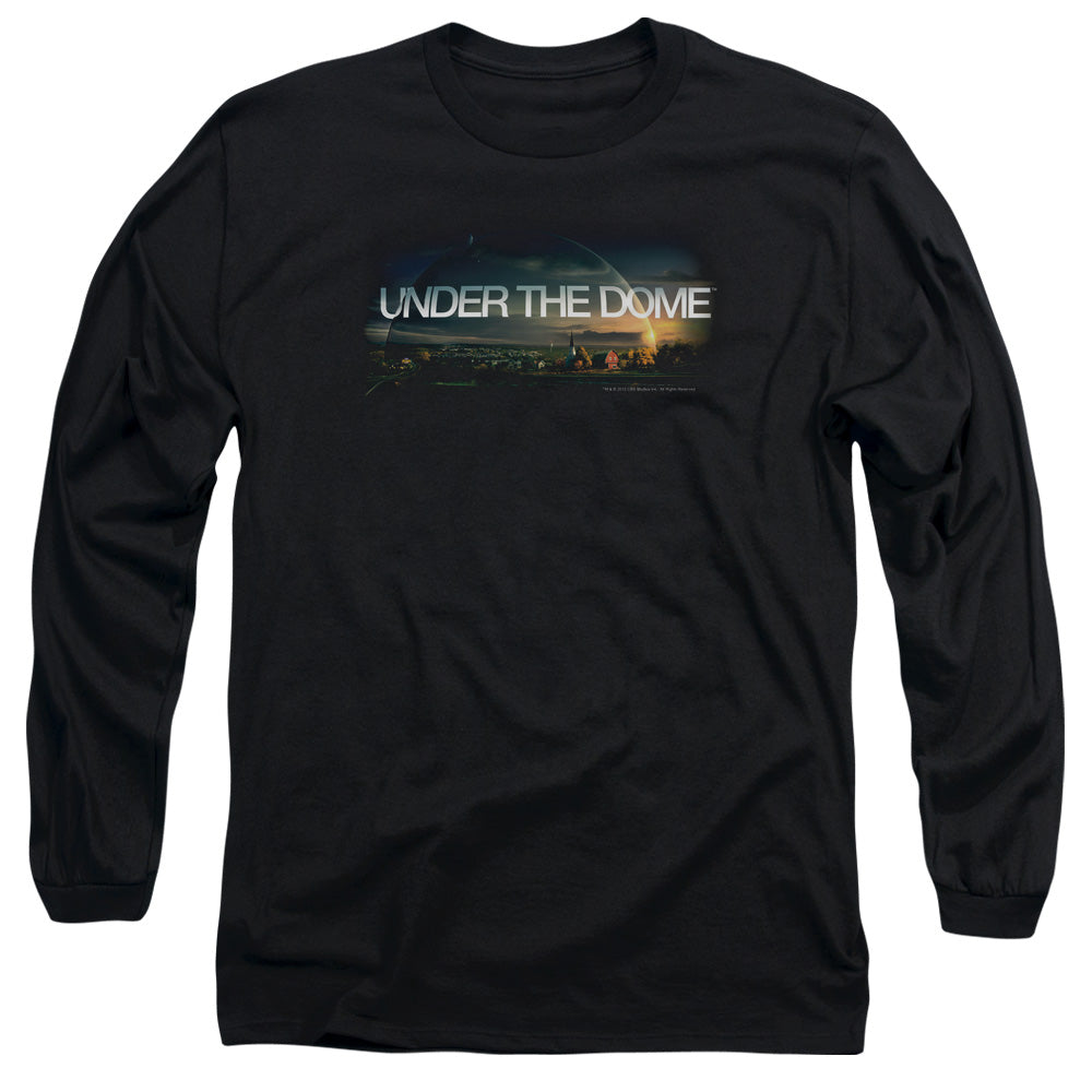 Under The Dome Dome Key Art Mens Long Sleeve Shirt Black Officially Licensed