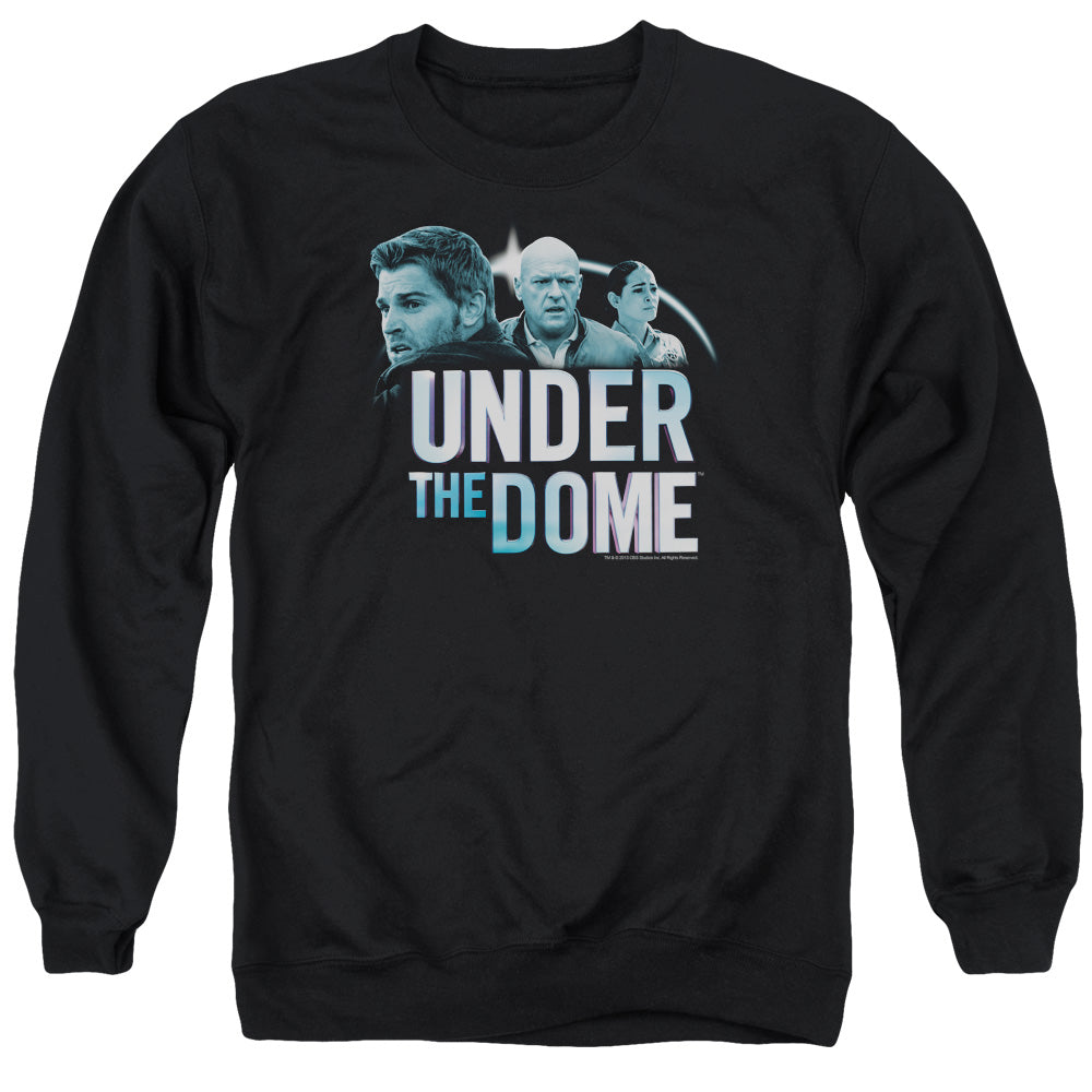 Under the Dome Character Art Mens Crewneck Sweatshirt Black Officially Licensed