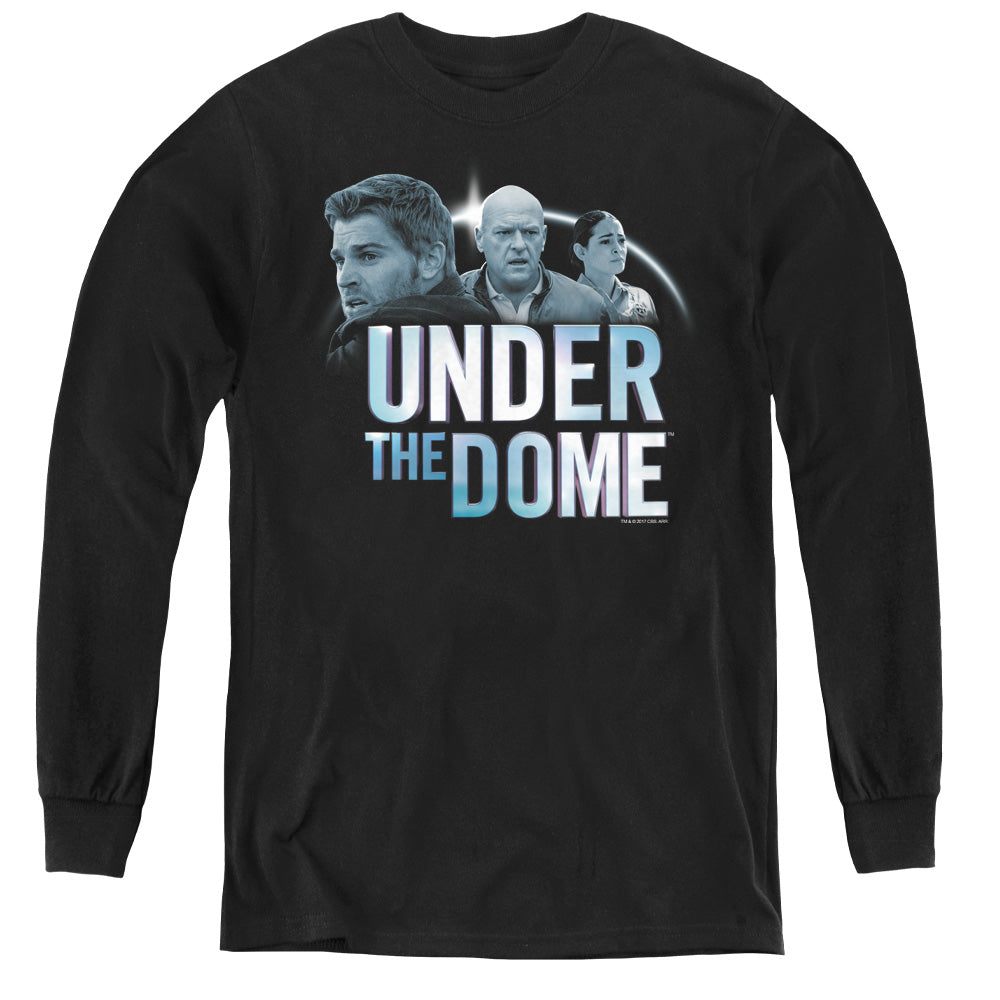 Under the Dome Character Art Long Sleeve Kids Youth T Shirt Black Officially Licensed