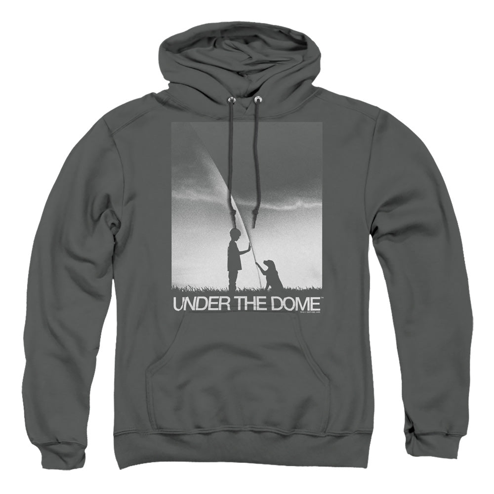 Under The Dome I'M Speilburg Mens Hoodie Charcoal Officially Licensed
