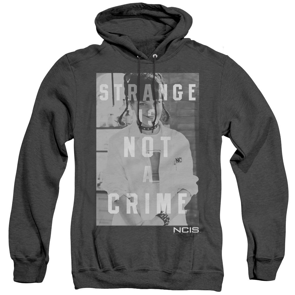 Ncis Strange Mens Heather Hoodie Black Officially Licensed