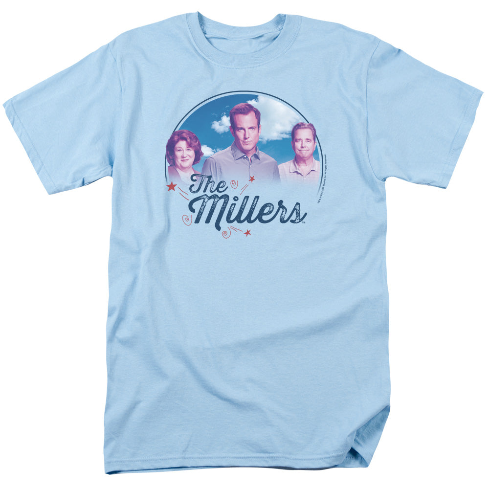 Millers Cast Mens T Shirt Light Blue Officially Licensed