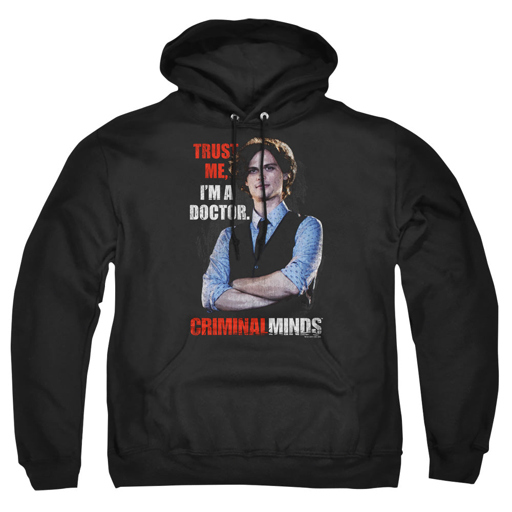 Criminal Minds Trust Me Mens Hoodie Black Officially Licensed