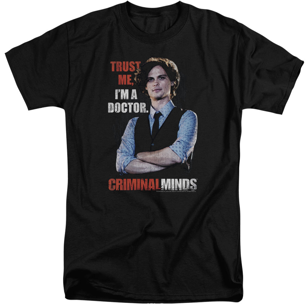 Criminal Minds Trust Me Mens Tall T Shirt Black Officially Licensed