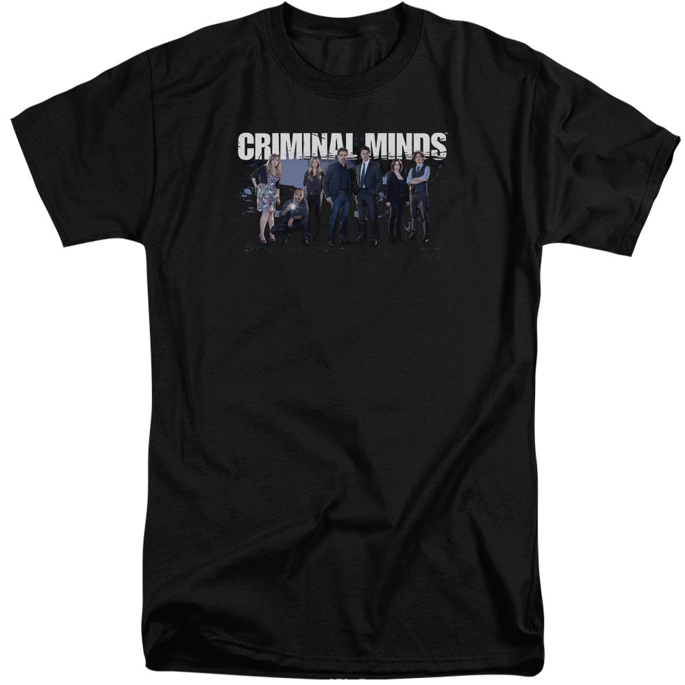 Criminal Minds Season 10 Cast Mens Tall T Shirt Black Officially Licensed