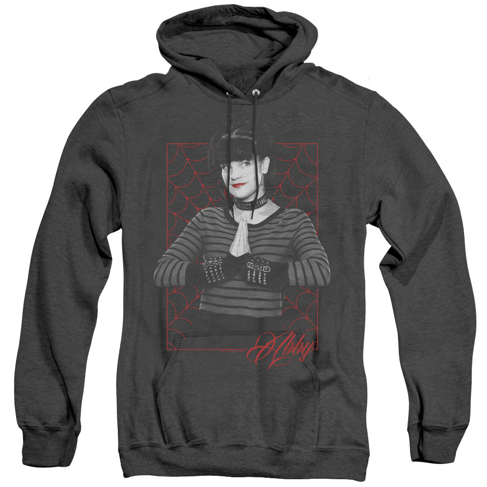 Ncis Abby Webs Heather Mens Hoodie Black Officially Licensed