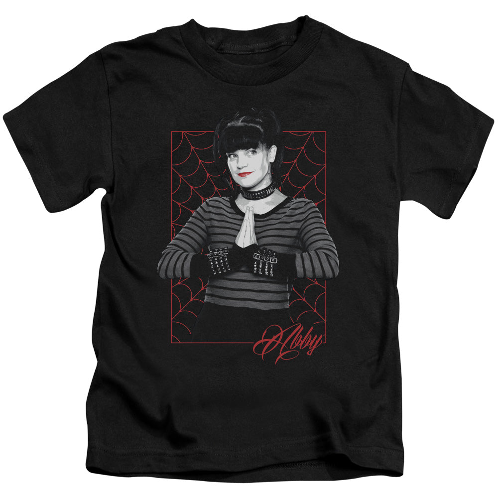 Ncis Abby Webs Juvenile Kids Youth T Shirt Black Officially Licensed