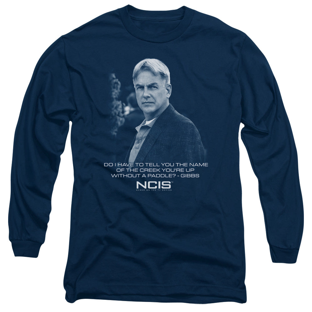 Ncis Creek Mens Long Sleeve Shirt Navy Officially Licensed