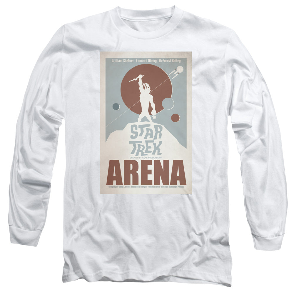 Star Trek Tos Episode 18 Mens Long Sleeve Shirt White Officially Licensed Officially Licensed