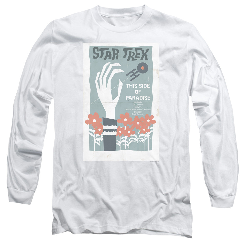 Star Trek Tos Episode 24 Mens Long Sleeve Shirt White Officially Licensed Officially Licensed