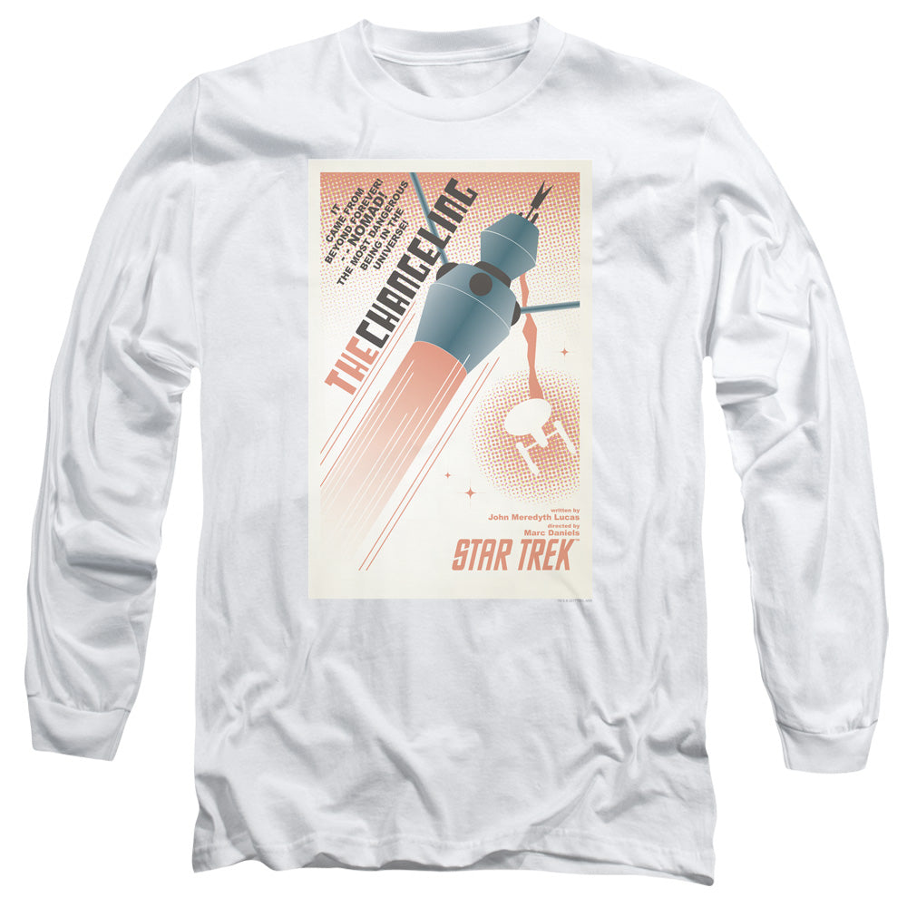 Star Trek Tos Episode 32 Mens Long Sleeve Shirt White Officially Licensed Officially Licensed