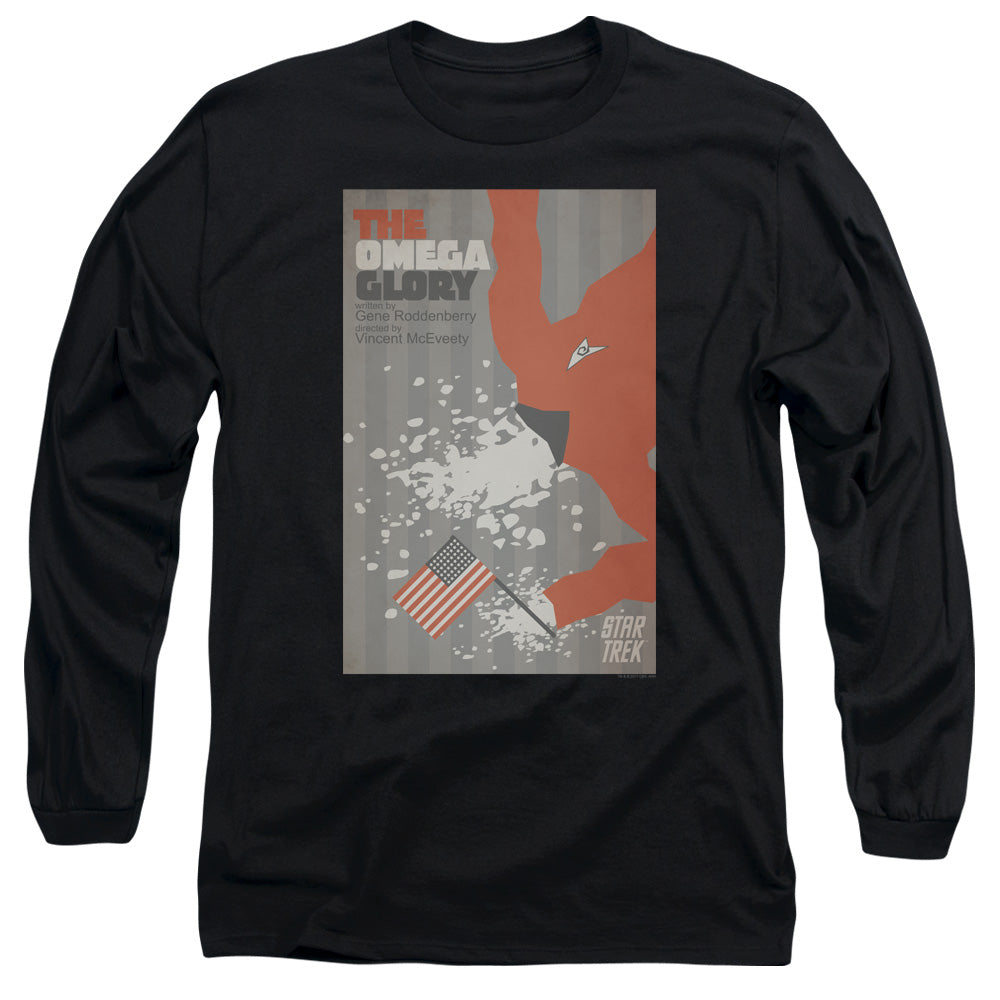 Star Trek Tos Episode 52 Mens Long Sleeve Shirt Black Officially Licensed