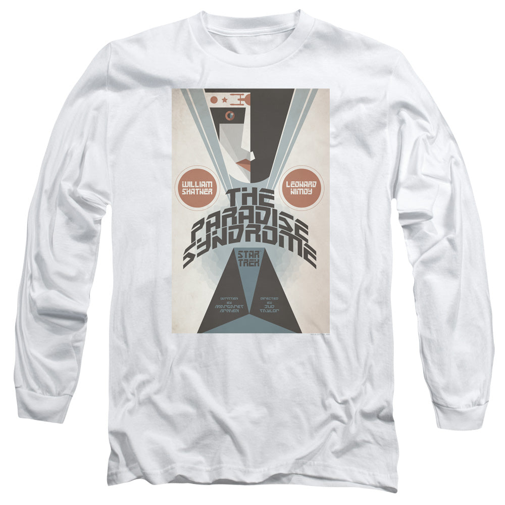 Star Trek Tos Episode 58 Mens Long Sleeve Shirt White Officially Licensed