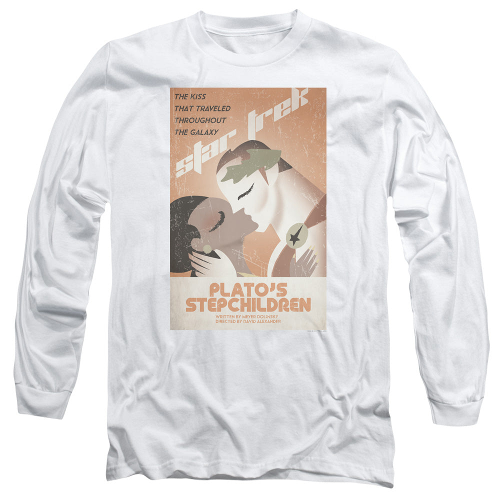 Star Trek Tos Episode 65 Mens Long Sleeve Shirt White Officially Licensed