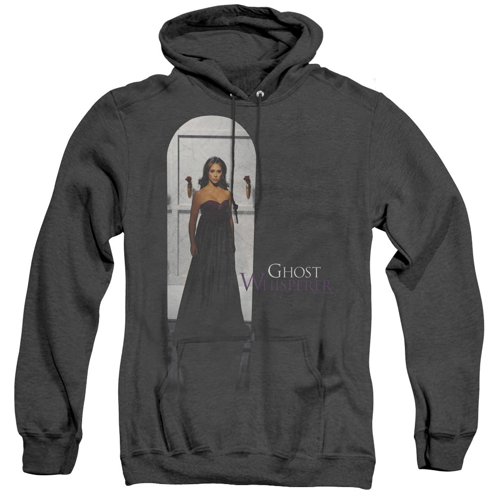 Ghost Whisperer Doorway Mens Heather Hoodie Black Officially Licensed
