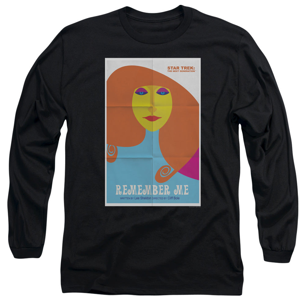 Star Trek Tng Season 4 Episode 5 Mens Long Sleeve Shirt Black Officially Licensed Officially Licensed