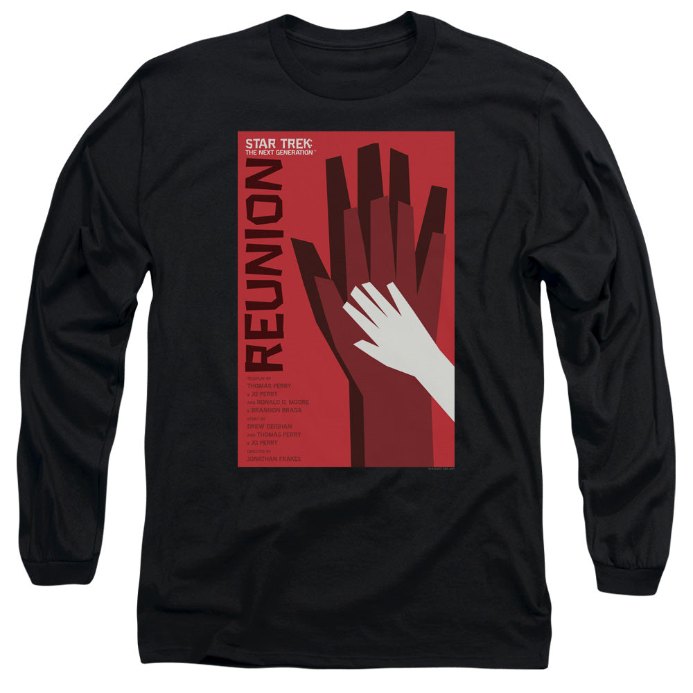 Star Trek Tng Season 4 Episode 7 Mens Long Sleeve Shirt Black Officially Licensed Officially Licensed