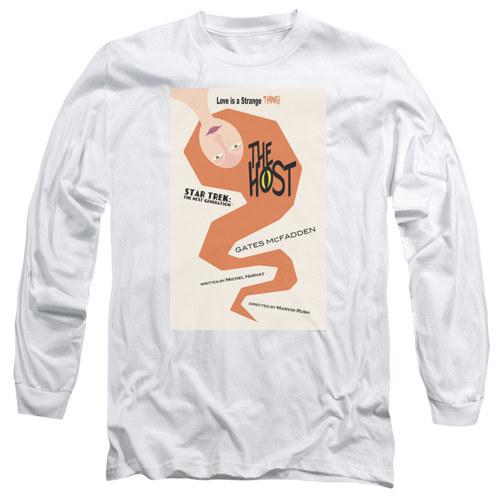 Star Trek Tng Season 4 Episode 23 Mens Long Sleeve Shirt White Officially Licensed Officially Licensed