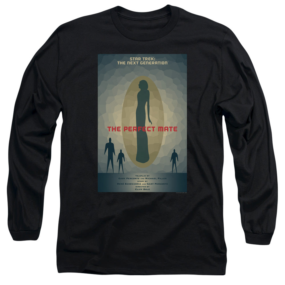 Star Trek Tng Season 5 Episode 21 Mens Long Sleeve Shirt Black Officially Licensed Officially Licensed