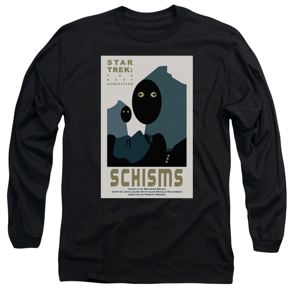 Star Trek Tng Season 6 Episode 5 Mens Long Sleeve Shirt Black Officially Licensed Officially Licensed