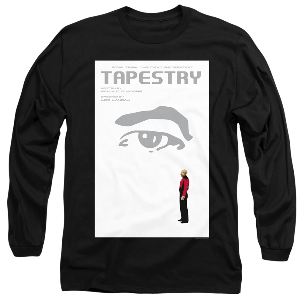 Star Trek Tng Season 6 Episode 15 Mens Long Sleeve Shirt Black Officially Licensed Officially Licensed