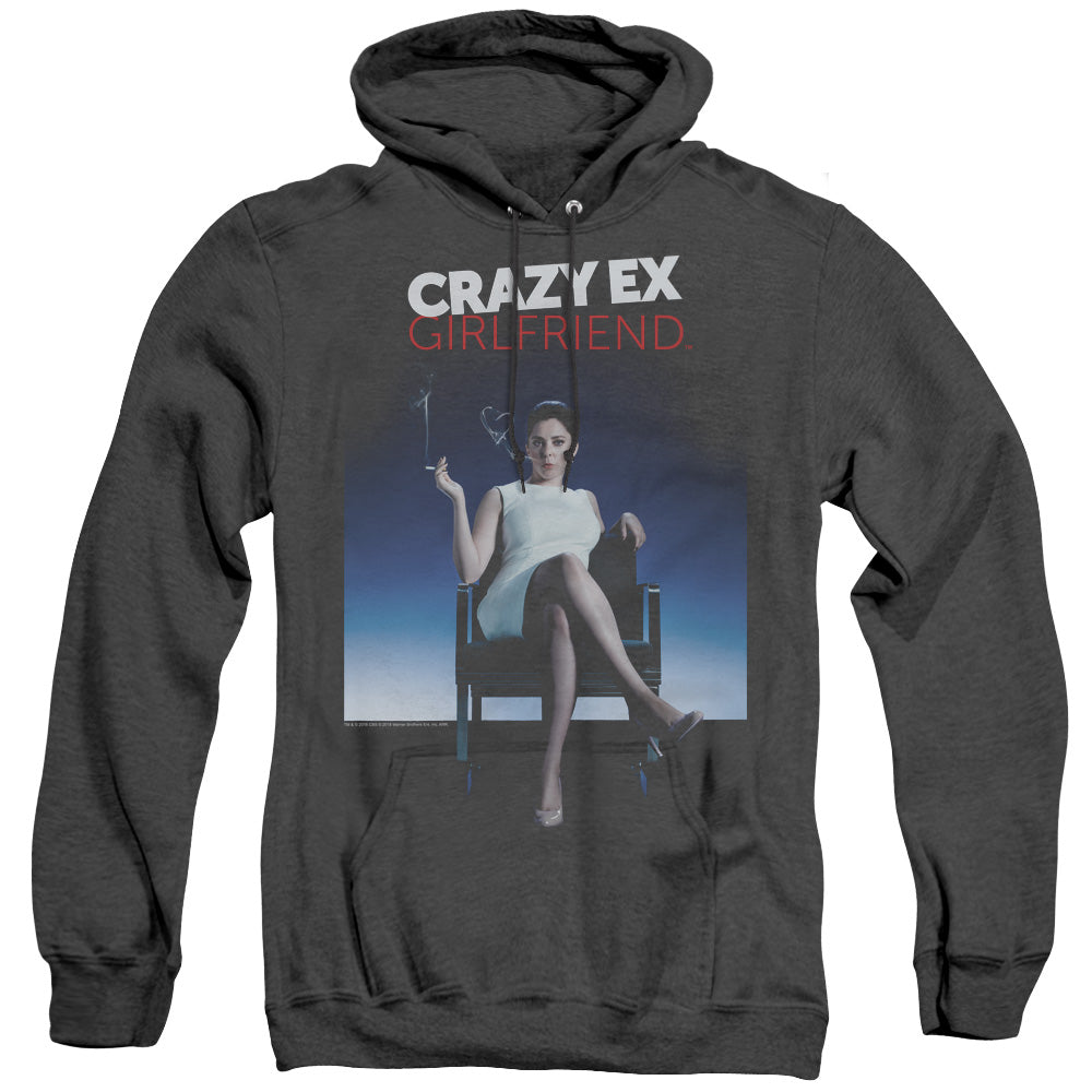 Crazy Ex Girlfriend Crazy Instinct Heather Mens Hoodie Black Officially Licensed