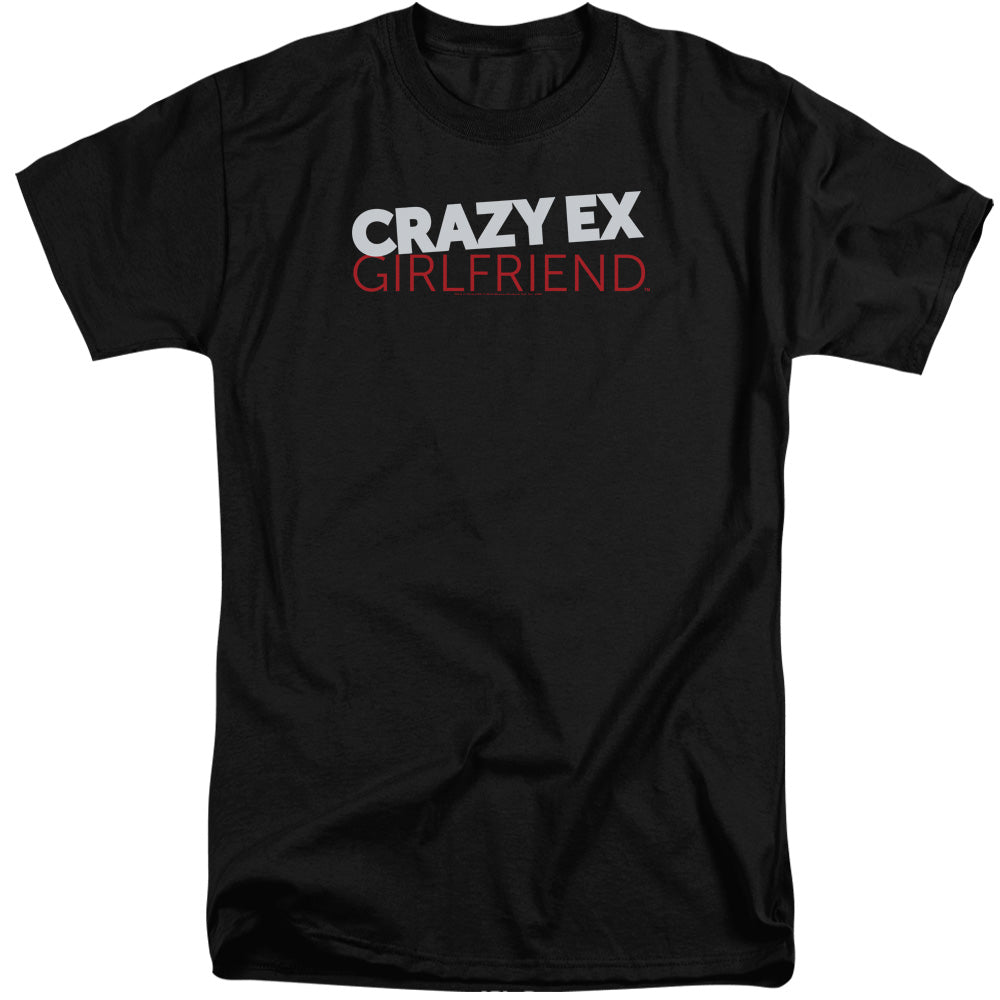 Crazy Ex Girlfriend Crazy Logo Mens Tall T Shirt Black Officially Licensed