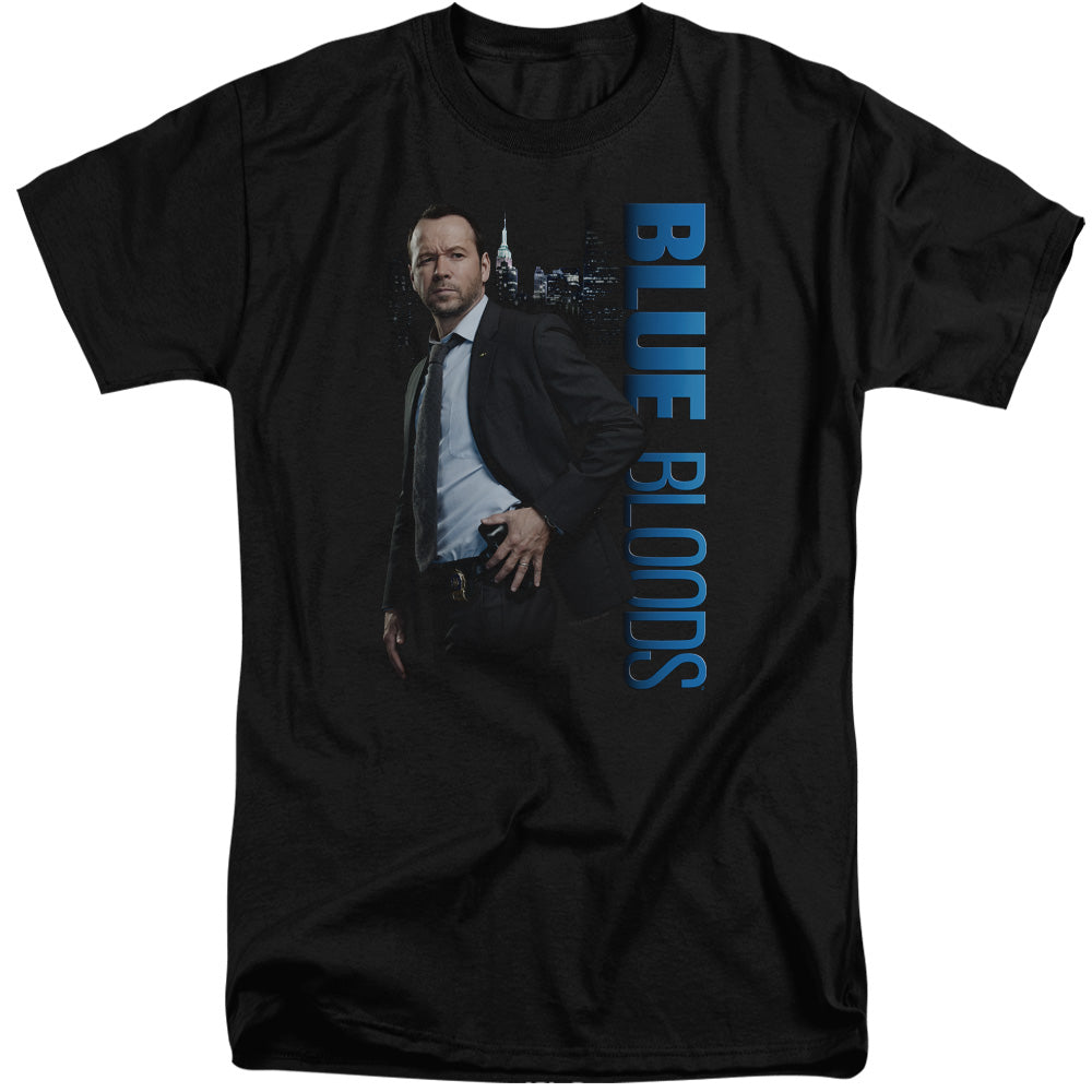 Blue Bloods Danny Mens Tall T Shirt Black Officially Licensed