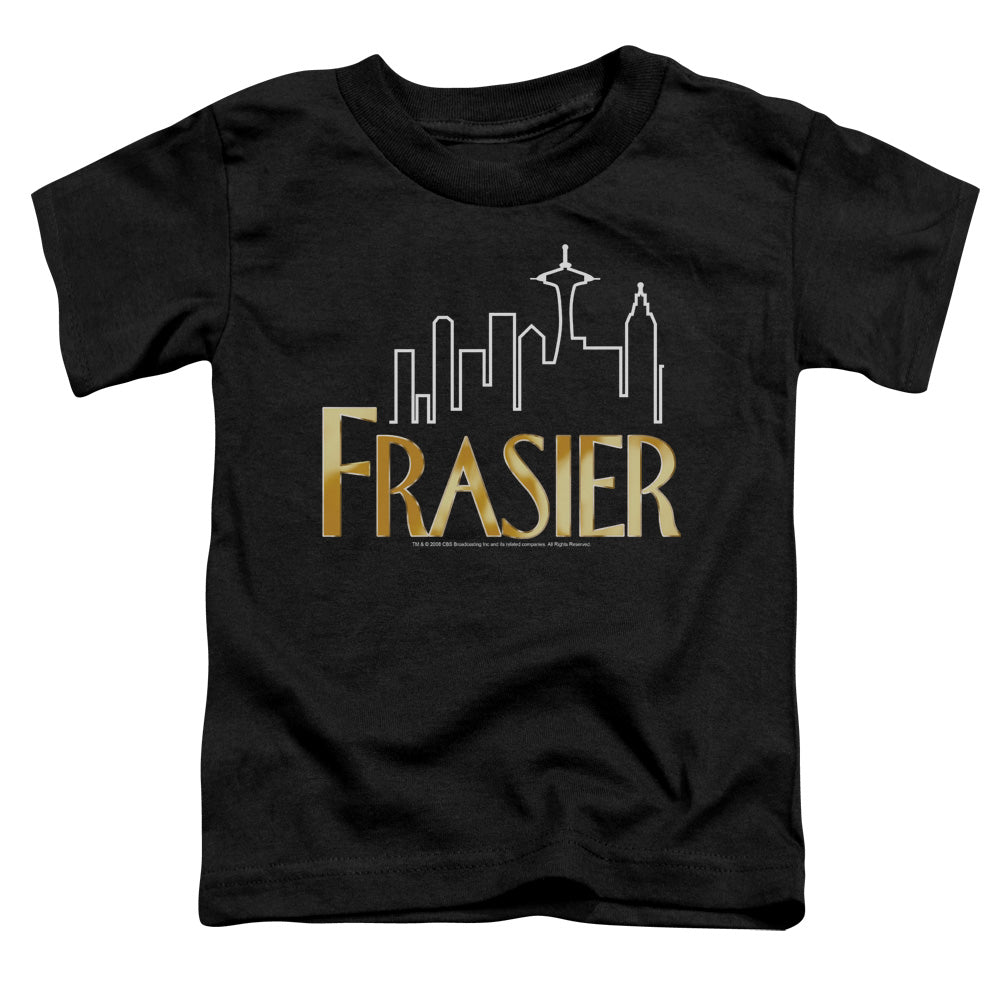 Frasier Frasier Logo Toddler Kids Youth T Shirt Black Officially Licensed