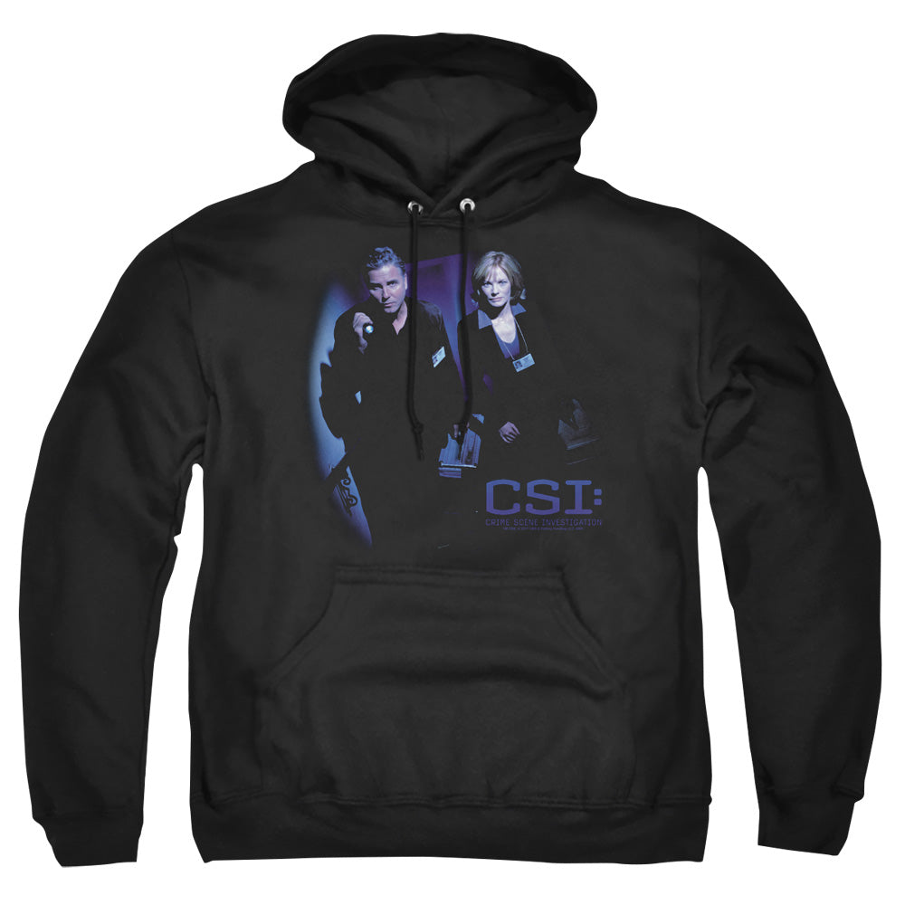 Csi At The Scene Mens Hoodie Black Officially Licensed