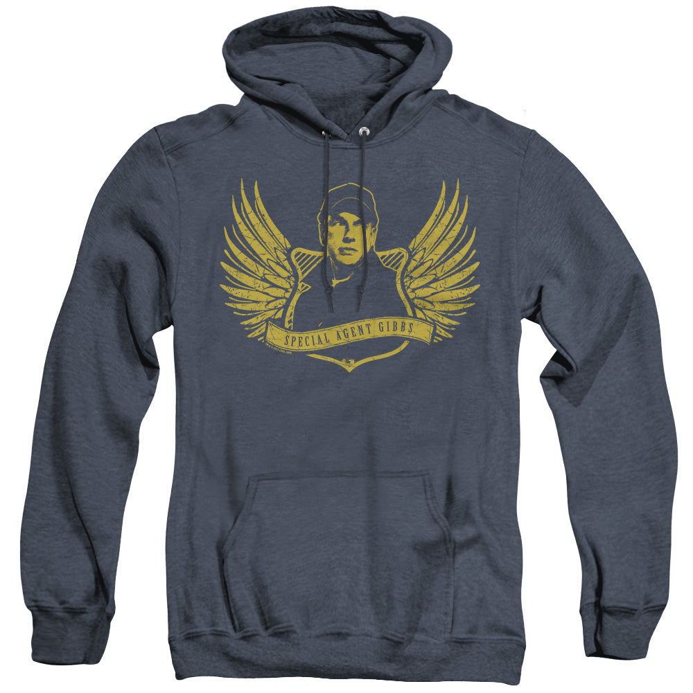 Ncis Go Navy Mens Heather Hoodie Navy Officially Licensed