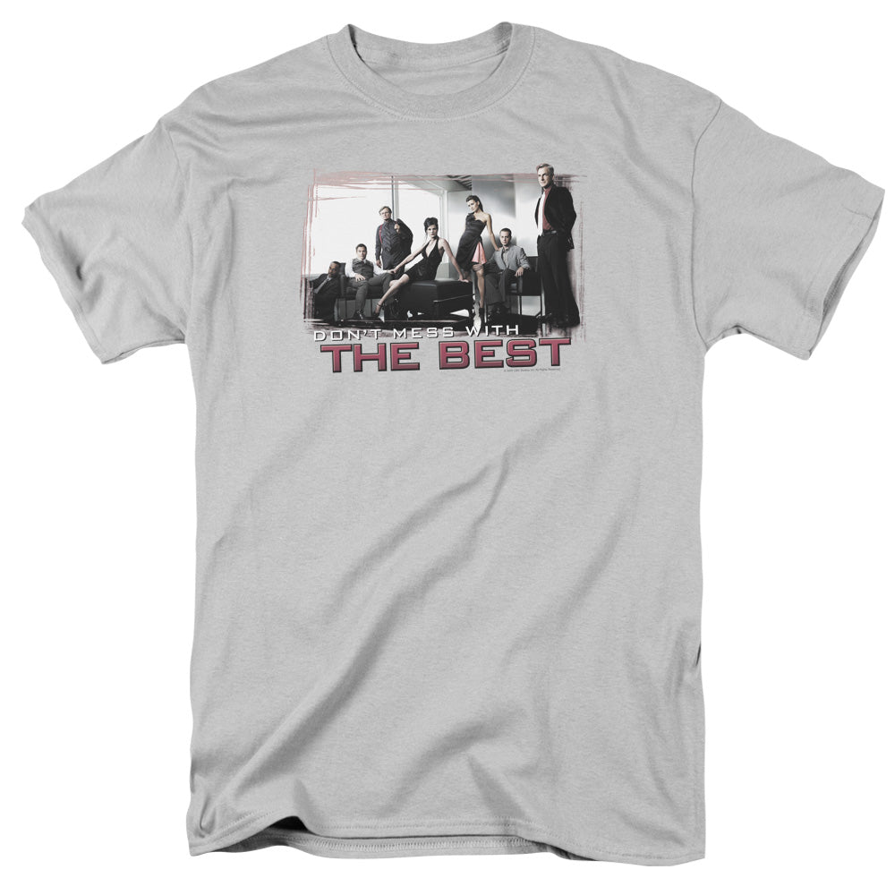 Ncis The Best Mens T Shirt Silver Officially Licensed