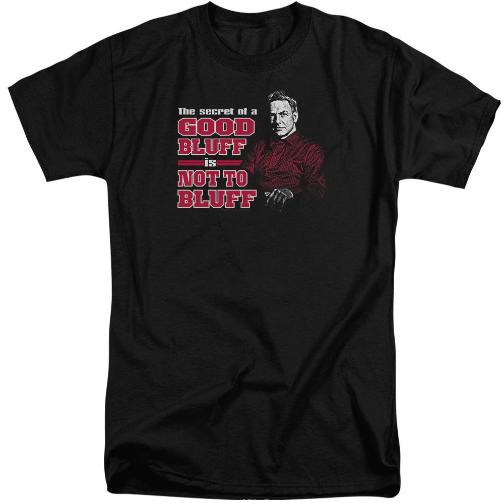 Ncis No Bluffing Mens Tall T Shirt Black Officially Licensed
