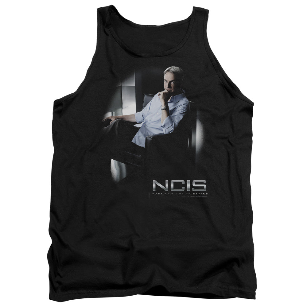 Ncis Gibbs Ponders Mens Tank Top Shirt Black Officially Licensed