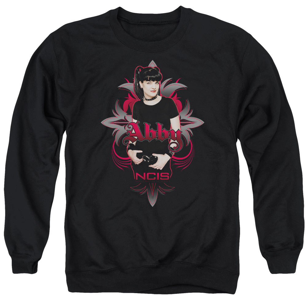 Ncis Abby Gothic Mens Crewneck Sweatshirt Black Officially Licensed