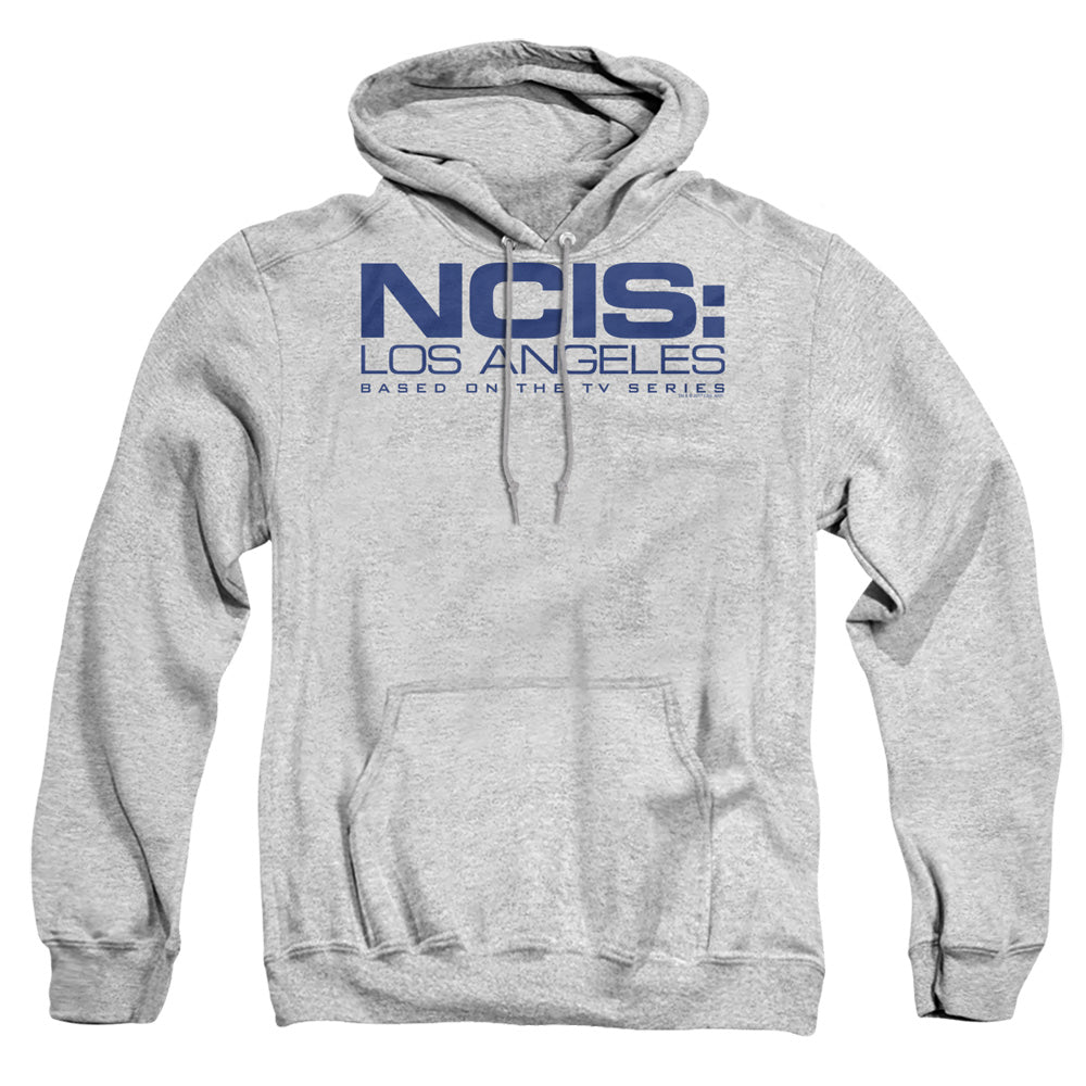 Ncis La Logo Mens Hoodie Athletic Heather Officially Licensed