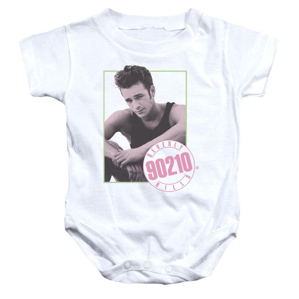 90210 Dylan Infant Baby Snapsuit White Officially Licensed