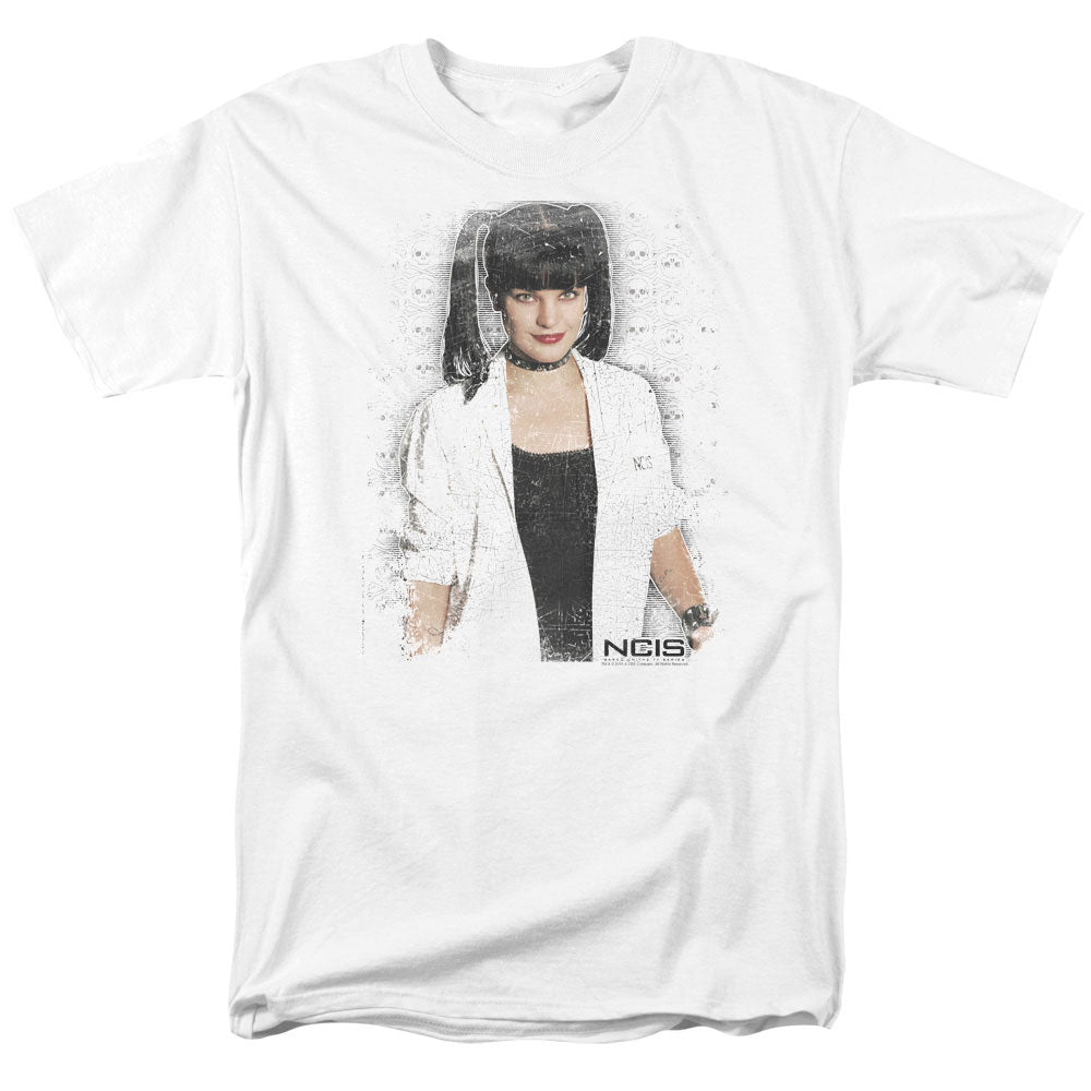 Ncis Abby Skulls Mens T Shirt White Officially Licensed