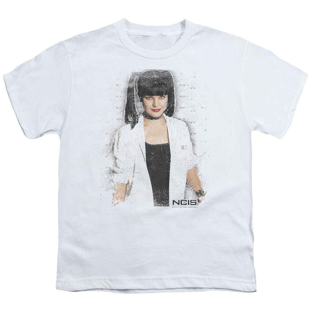 Ncis Abby Skulls Kids Youth T Shirt White Officially Licensed